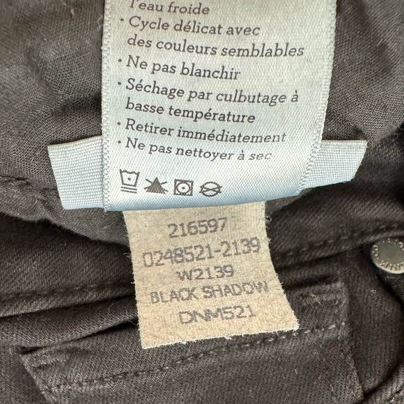 Paige Skyline Skinny- Black Shadow - Picture 5 of 12